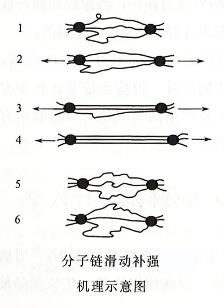 分子鏈滑動補強機理