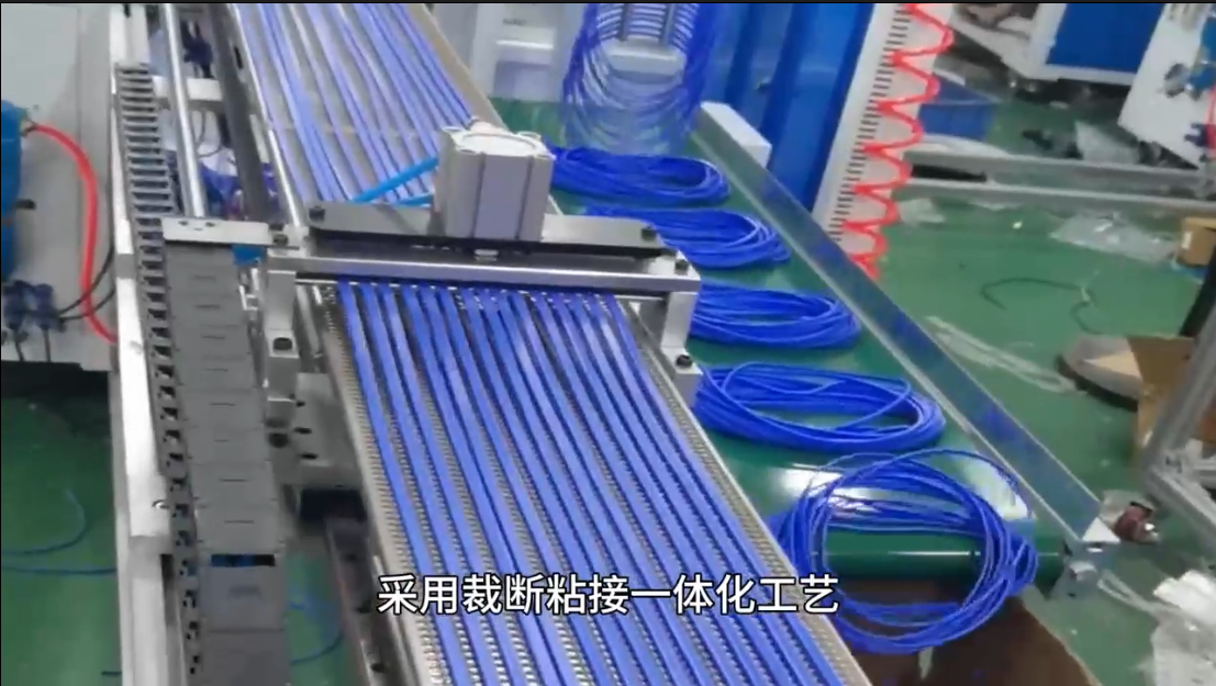 「視頻」全自動硅膠密封圈裁斷粘接一體機(jī)，解放生產(chǎn)力！